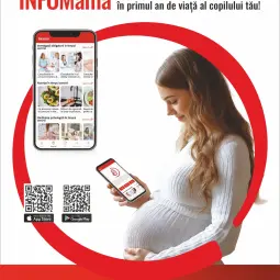 Organizația Salvați Copiii a creat cu ajutorul specialiștilor aplicația mobilă INFOMama, care oferă informații medicale verificate și ghidaj personalizat pentru viitoarele mame și mamele cu copii mici